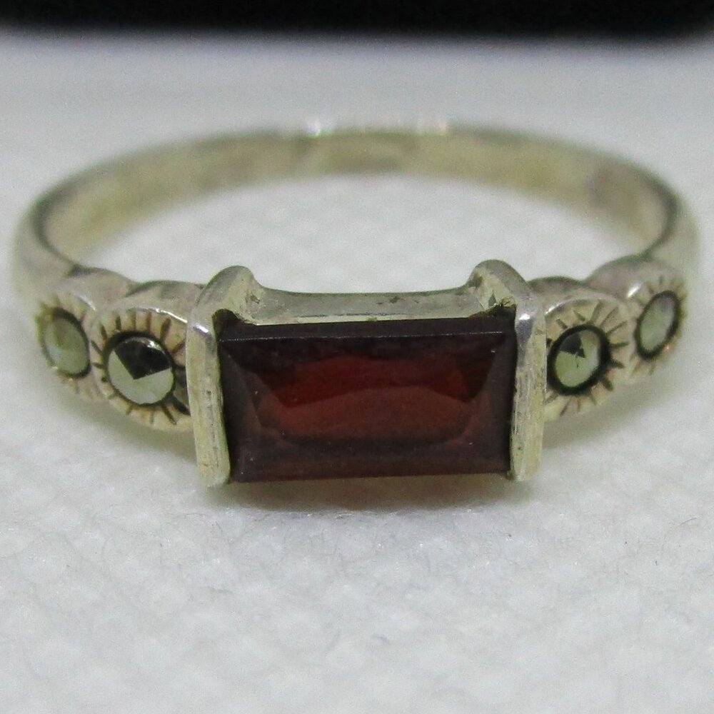 Small Solitaire Stone Set Ring - image 6